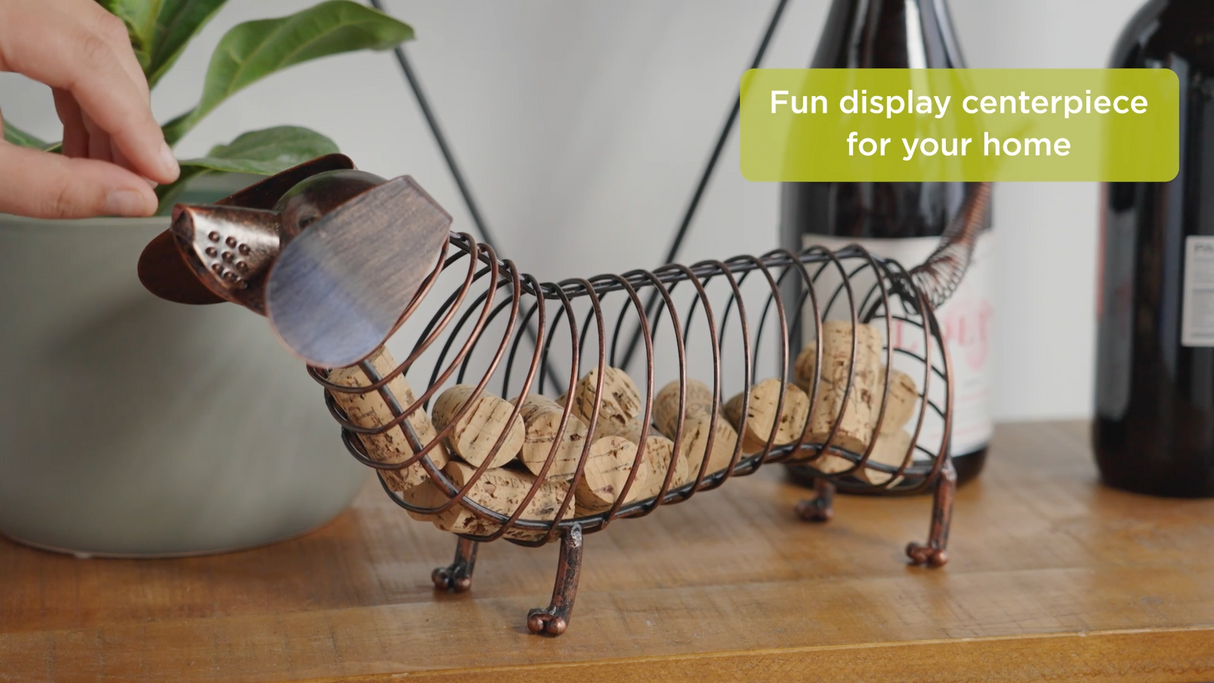 Meow Cat Cork Holder Display