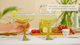 Segunda Vida Artistico Recycled Margarita Glasses, Set of 2