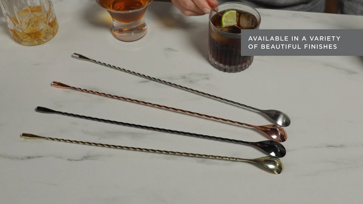 Summit 40cm Weighted Bar Spoon in Copper