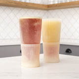 Glass FREEZE Beer Cooling Cup, Set of 2