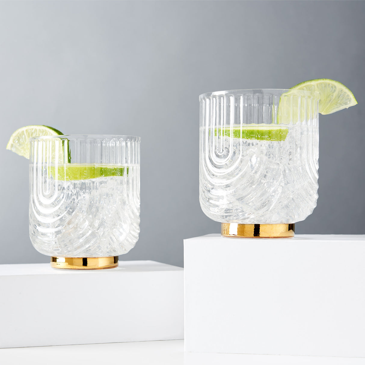 Deco Gatsby Tumblers, Set of 2