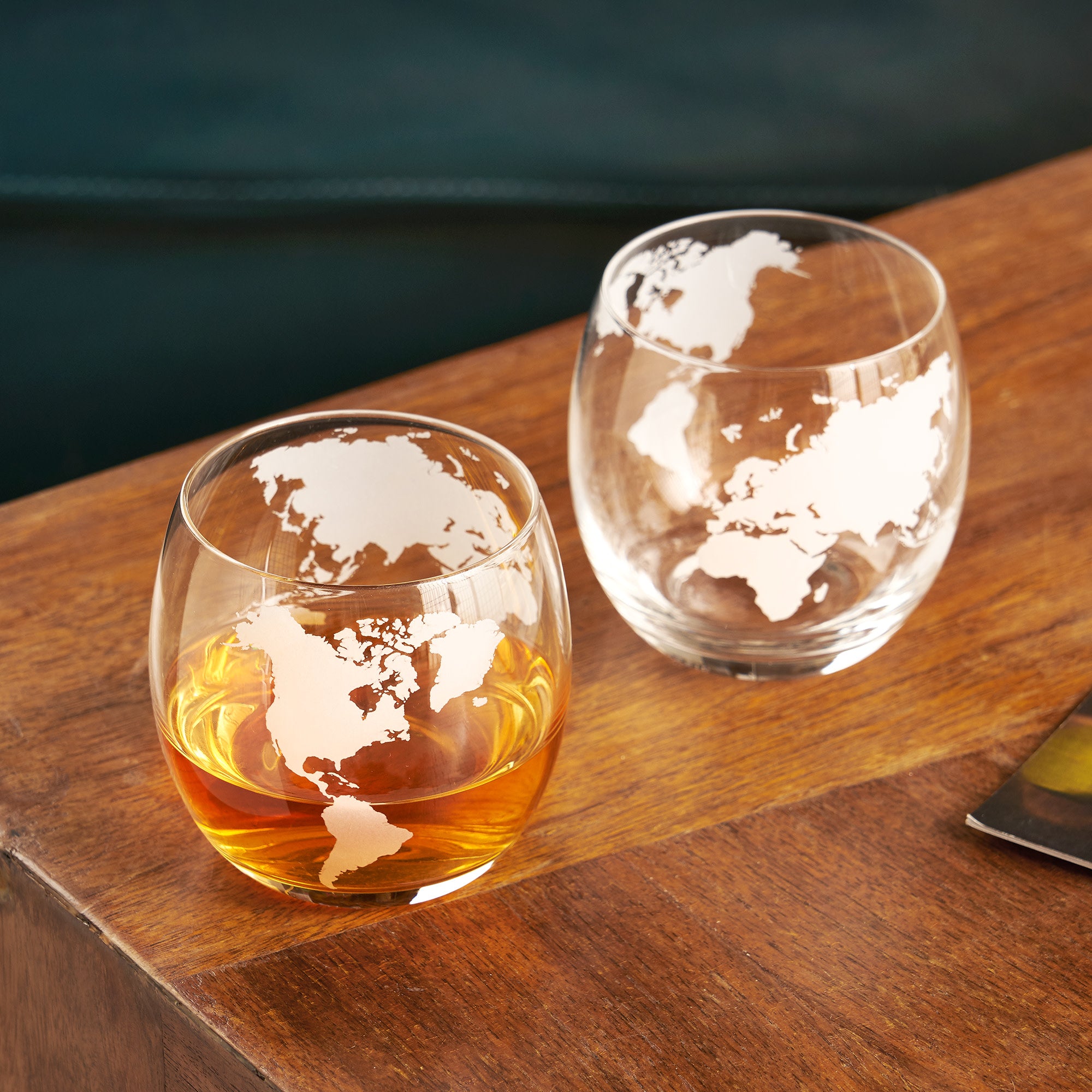 Viski Globe Whiskey Tumblers - Thumbnail 5