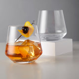 Raye Crystal Angled Cocktail Tumblers, Set of 2