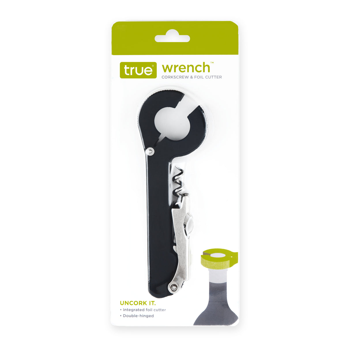 Wrench Corkscrew & Foil Cutter