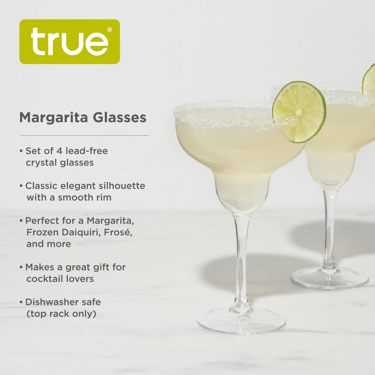 Sorbo 10 oz Margarita Glasses, Set of 4