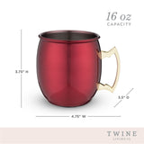 Moscow Mule Mug in Red