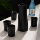 5-Piece Stoneware Sake Set