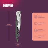 Double Hinge Corkscrew in Graphite