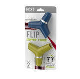 FLIP Stopper + Pourer in Assorted Colors, Set of 2