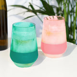 Wine FREEZE XL Cooling Cup in Tinted, Set of 4