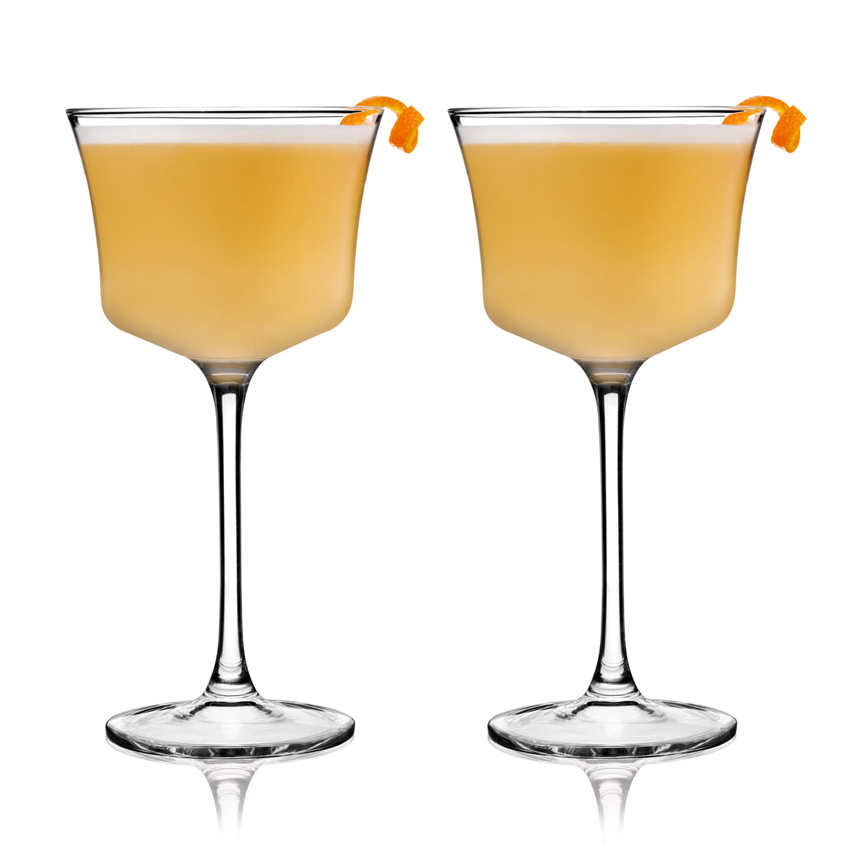 Raye Angled Crystal Sour Glasses, Set of 2