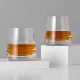 Burke Crystal Whiskey Glasses, Set of 2