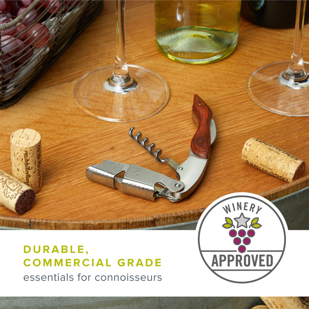 Sommelier Professional Corkscrew in Burgundy