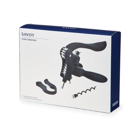 Savoy Lever Corkscrew, Set of 3