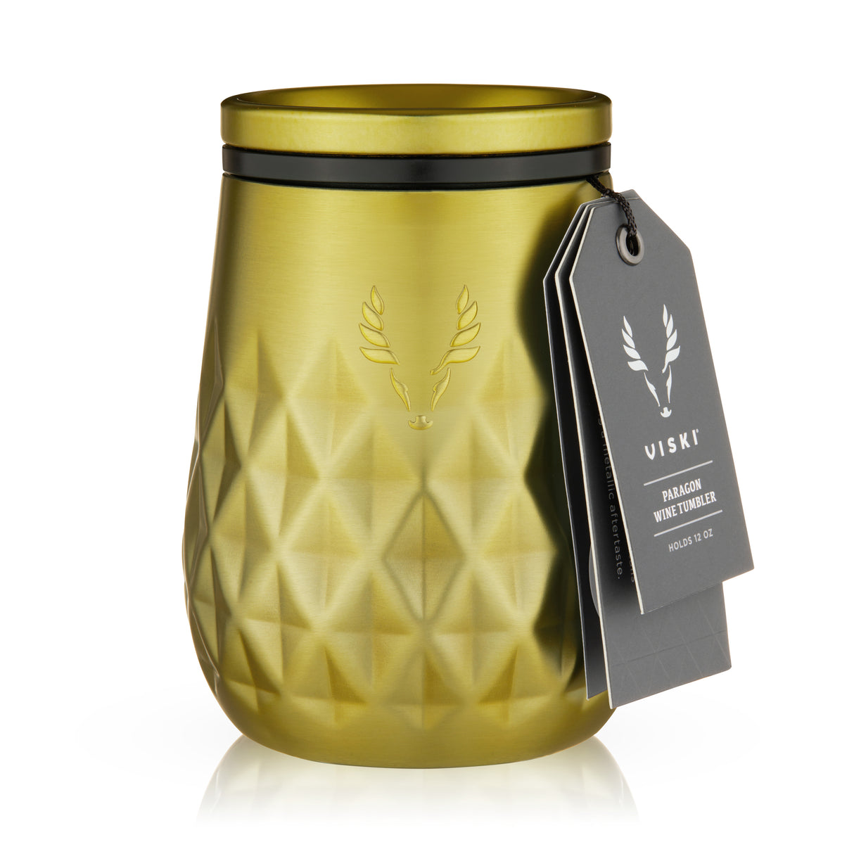 Paragon Stainless Steel Wine Tumbler in Gold