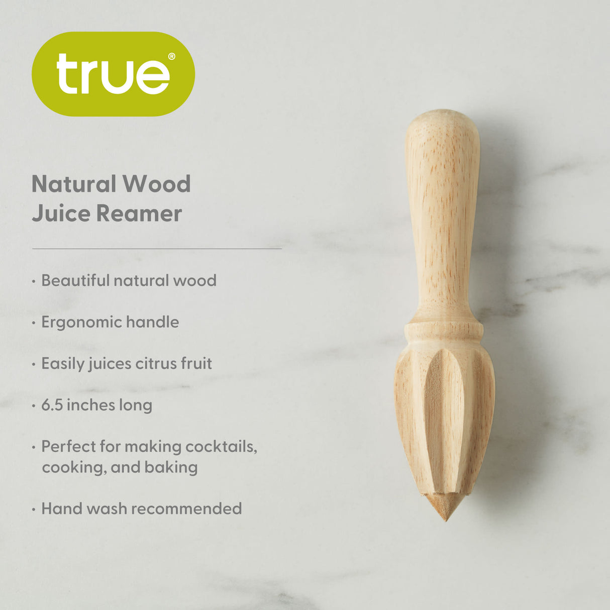 Juice Natural Wood Reamer