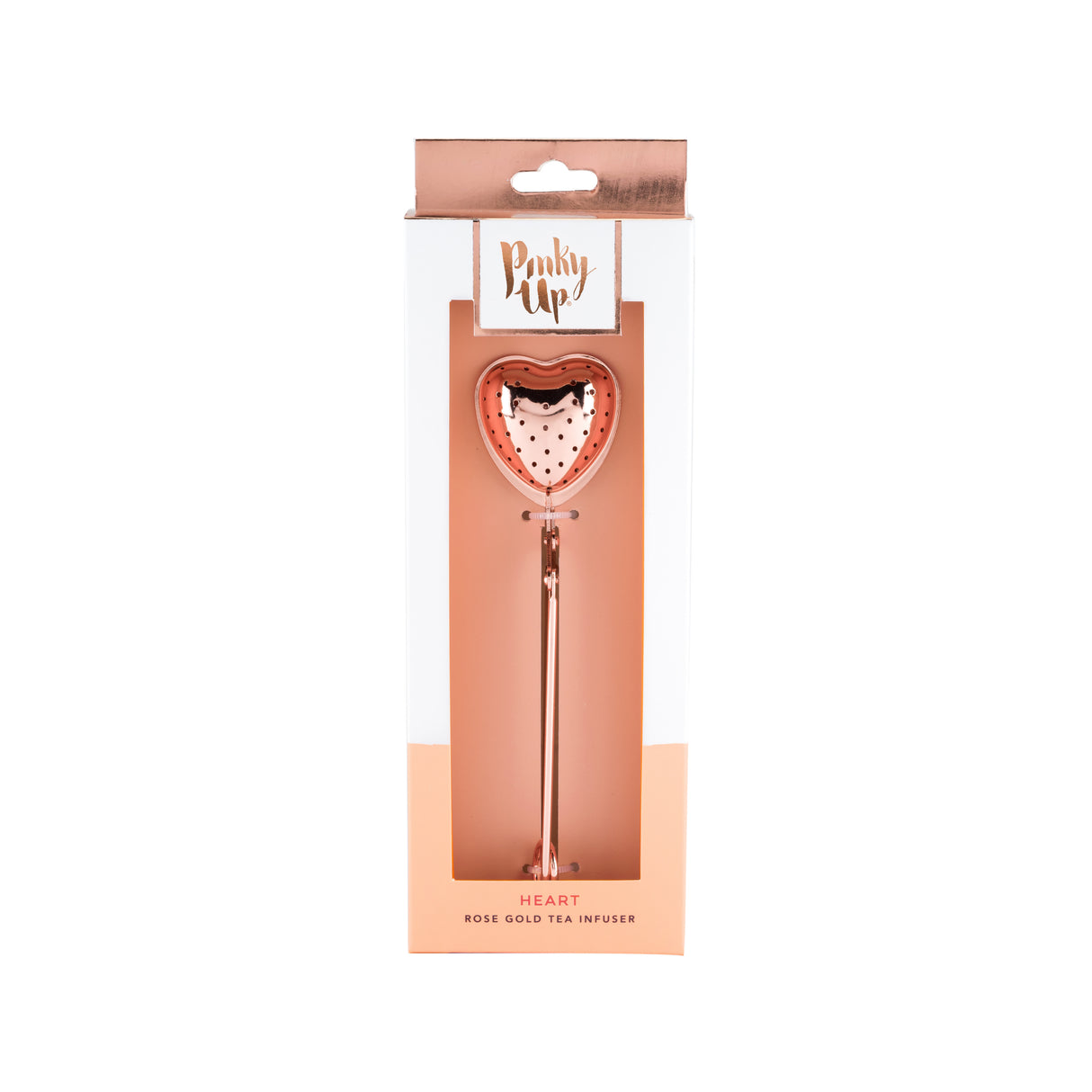 Heart Tea Infuser in Rose Gold