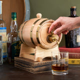 Whiskey Barrel Drink Dispenser