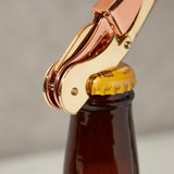 Double-Hinged Corkscrew in Copper & Gold