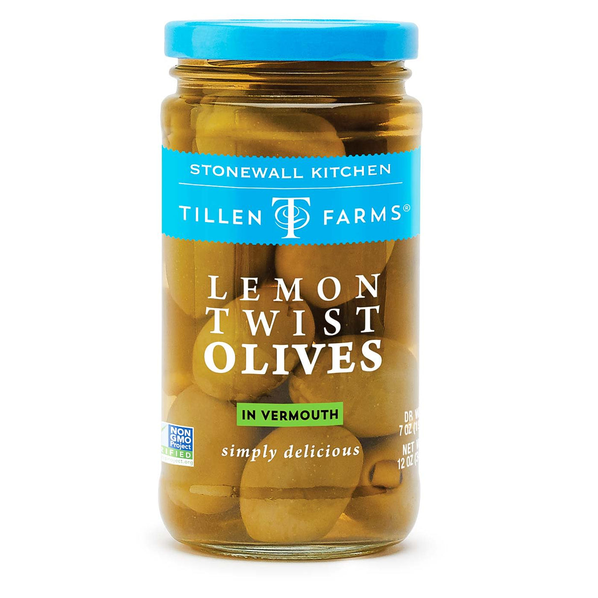 Tillen Farms Lemon Twist Olives, 12 oz