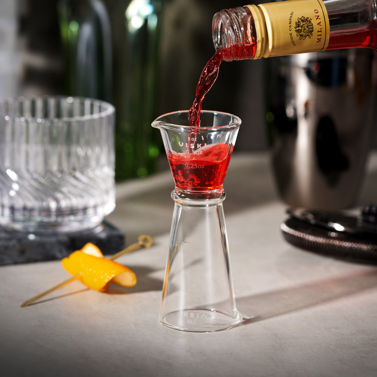 Glass Makoto Jigger