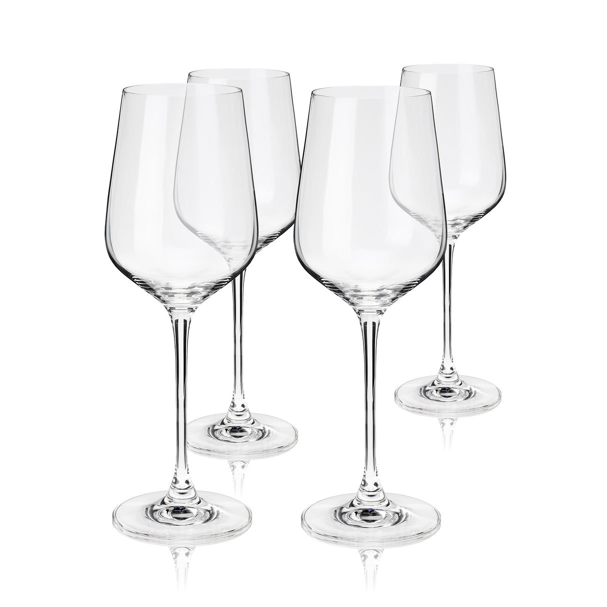 Reserve Inez Crystal Bordeaux Glasses, Set of 4