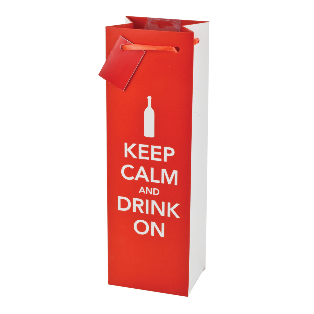 Keep Calm Single Bottle Wine Bag