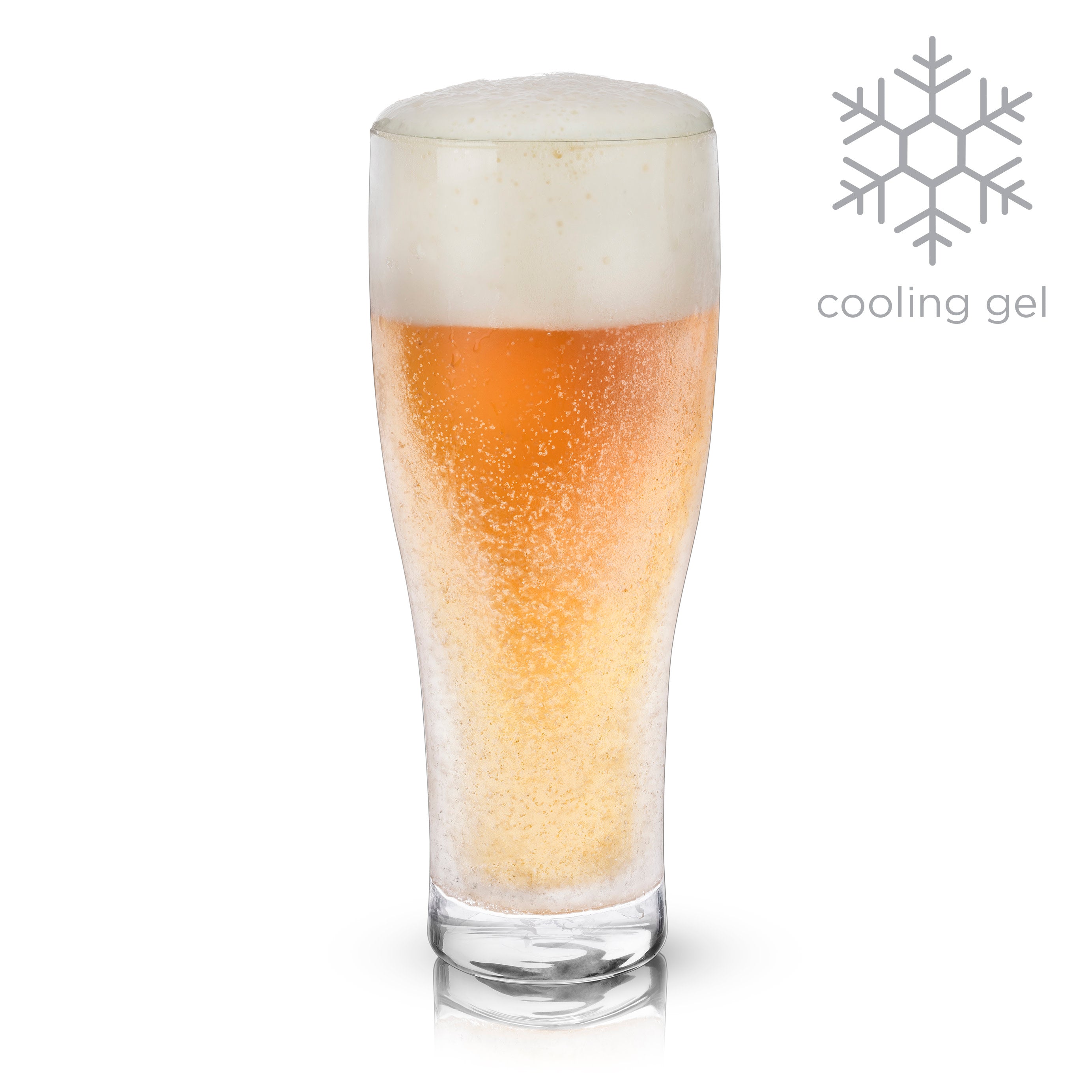 Glacier Double-Walled Chilling Beer Glass