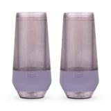 Champagne FREEZE Cooling Cup in Deep Lilac, Set of 2