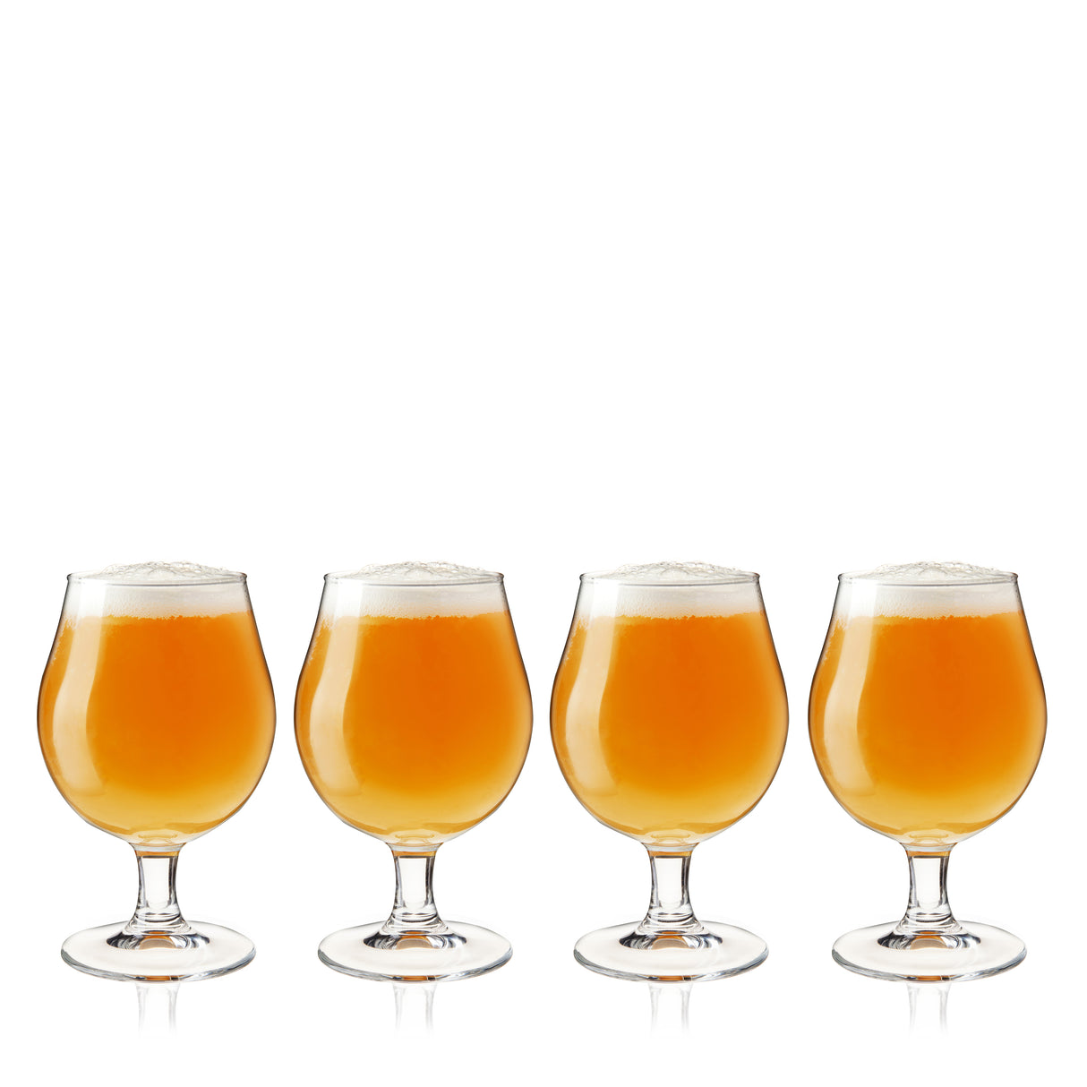 Tulip Beer Glasses, Set of 4