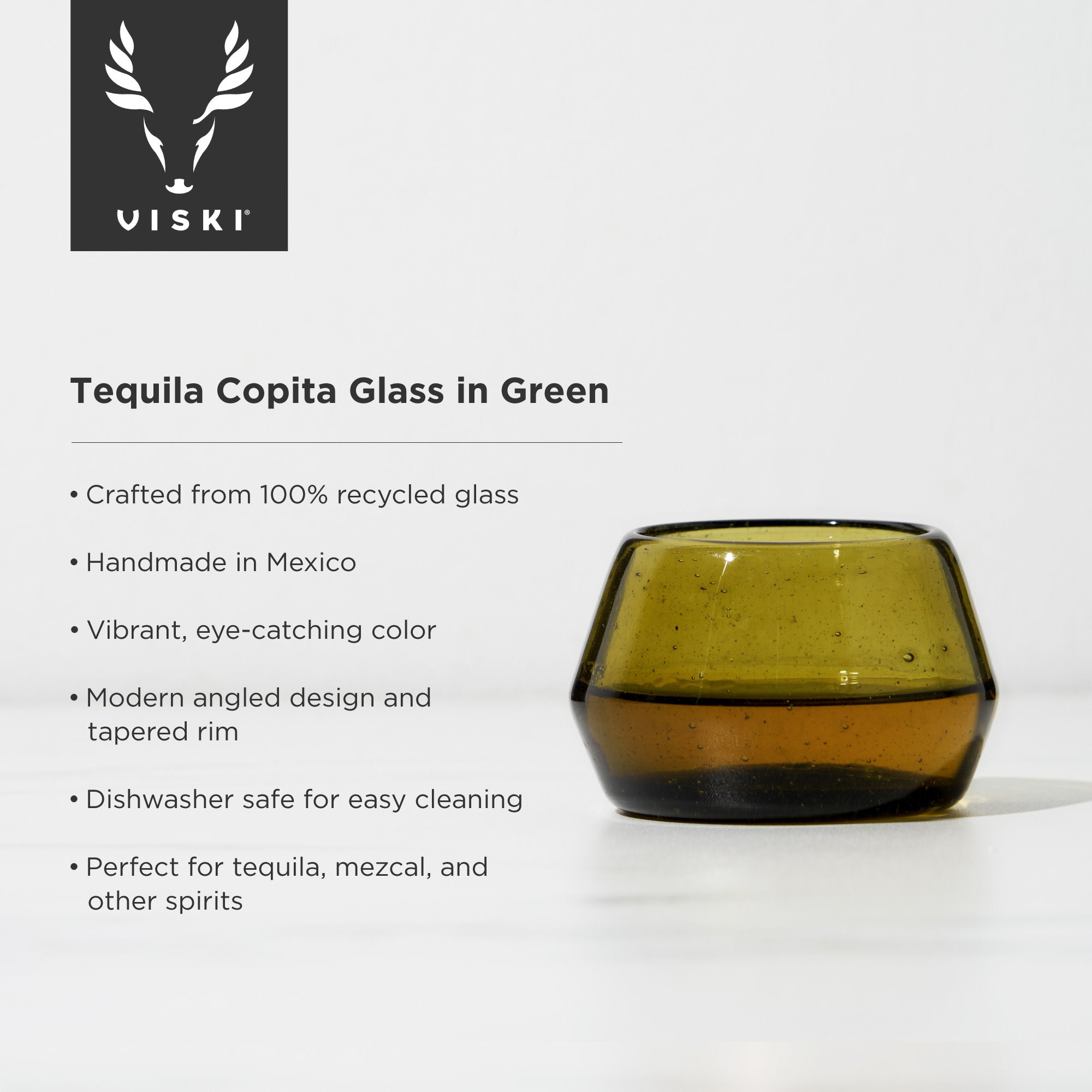 Viski Tequila Copita Glass - Thumbnail 4