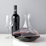 Seneca Crystal Faceted Wine Decanter