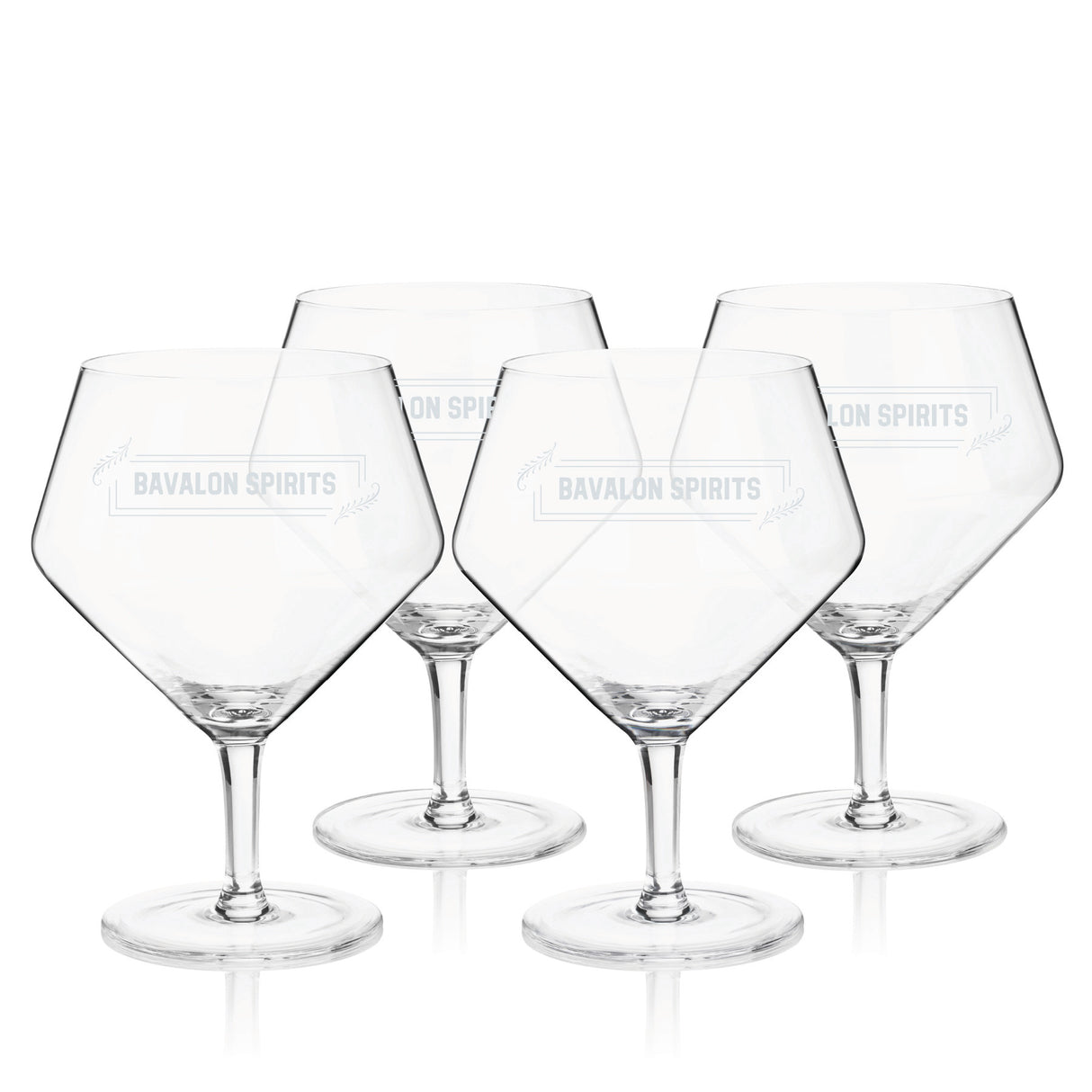 Raye Crystal Gin & Tonic Glasses, Set of 4