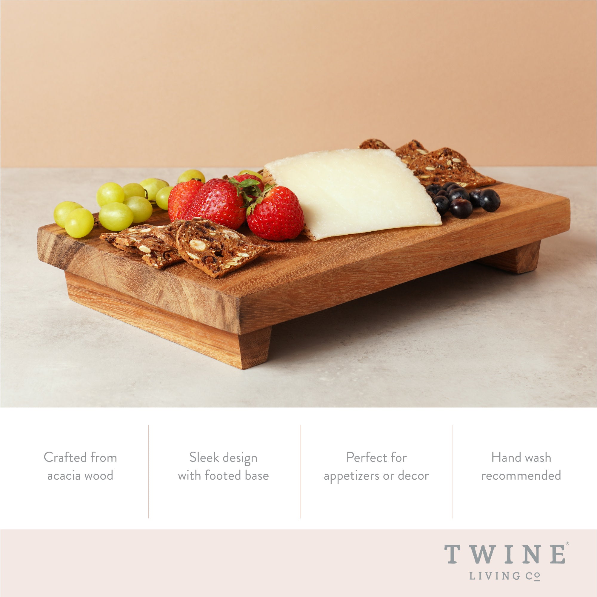 Twine Acacia Serving Board - Thumbnail 3