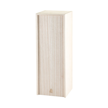 Single Bottle Paulownia Wood Champagne Box