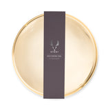 Belmont Round Serving Tray in Gold