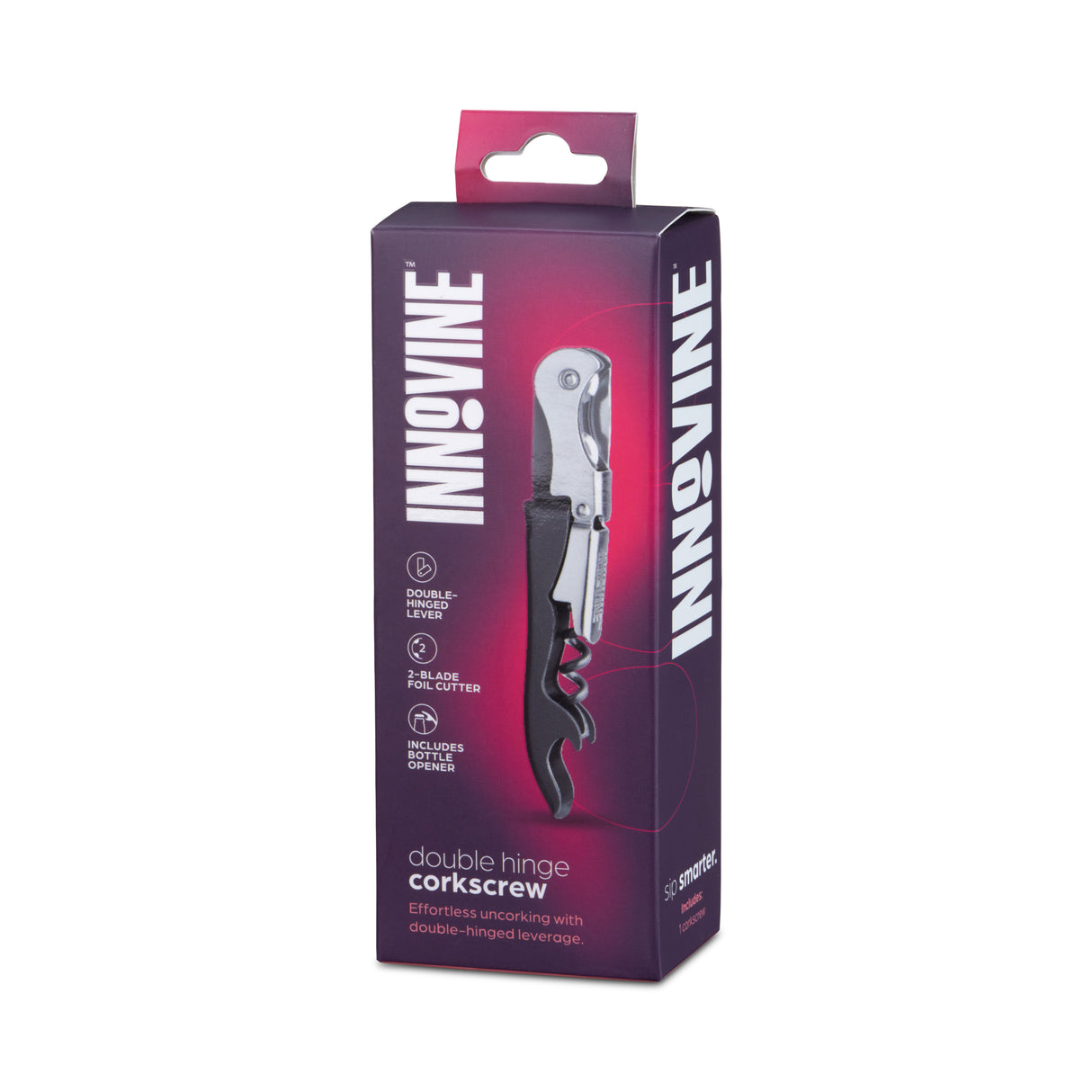 Double Hinge Corkscrew in Graphite