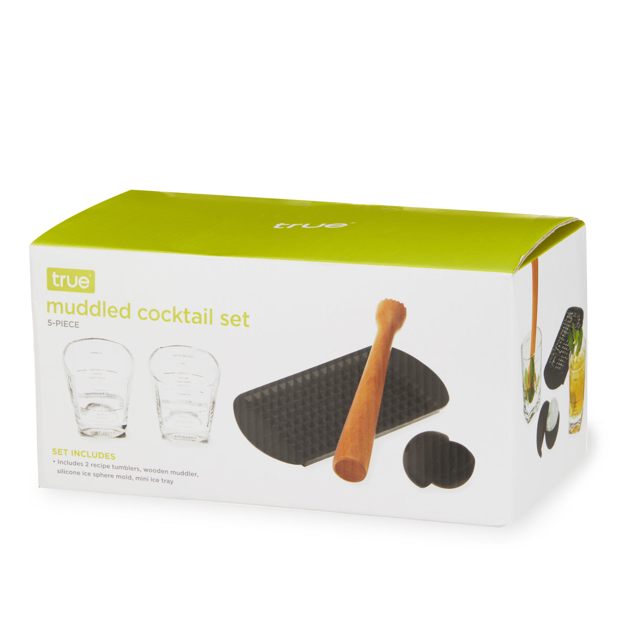 Muddled 5-Piece Mixologist Barware Set