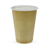 Party 16 oz Plastic Cups in Gold, Set of 24