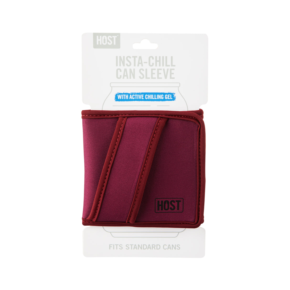 Insta-Chill Standard Can Sleeve in Wine