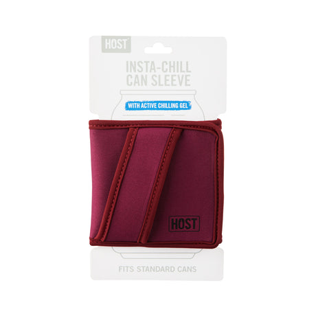 Insta-Chill Standard Can Sleeve in Wine