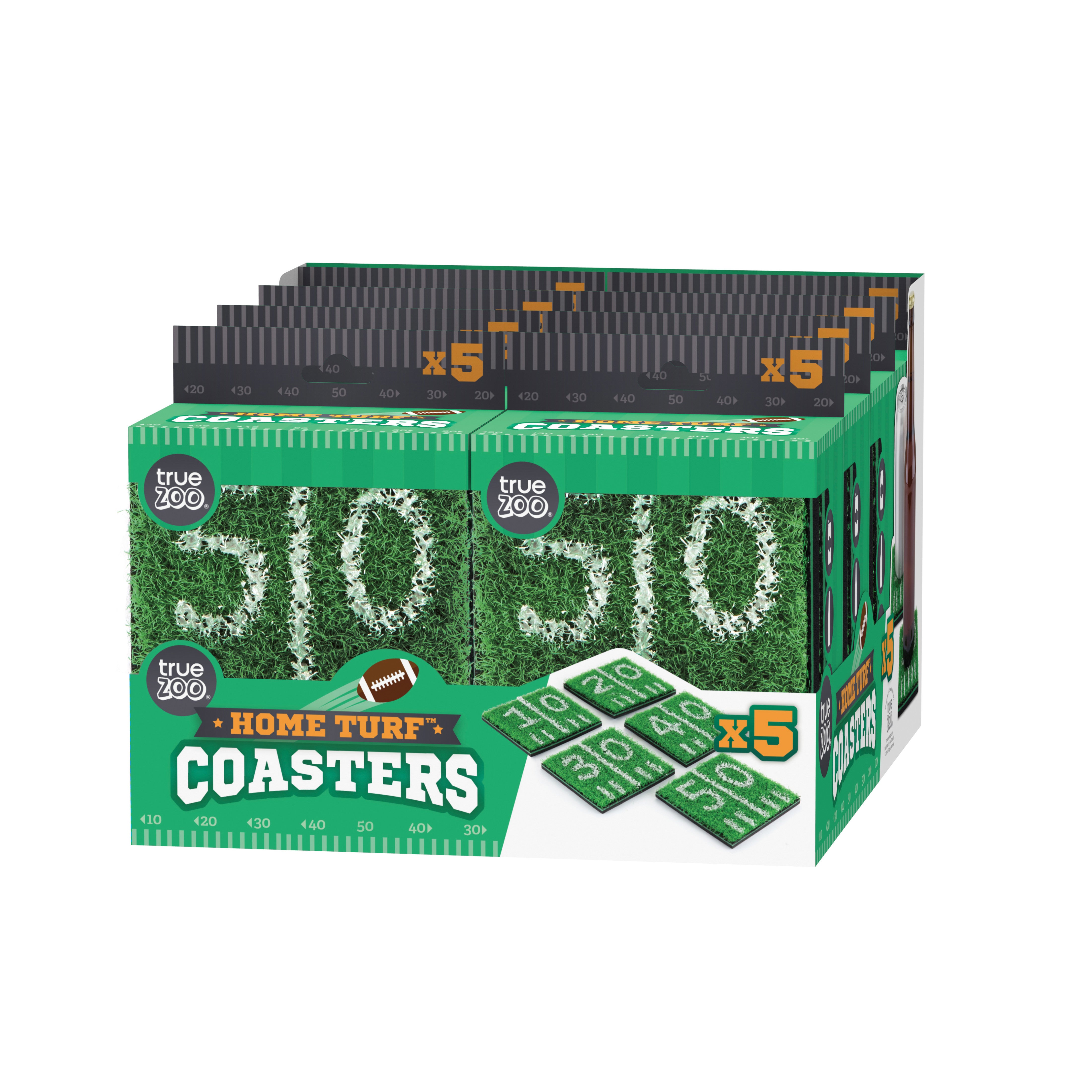 TrueZoo Home Turf Coasters - Thumbnail 3