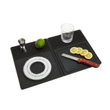 3-in-1 Silicone Bar Mat in Black