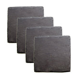 Square Slate Coasters, Set of 4