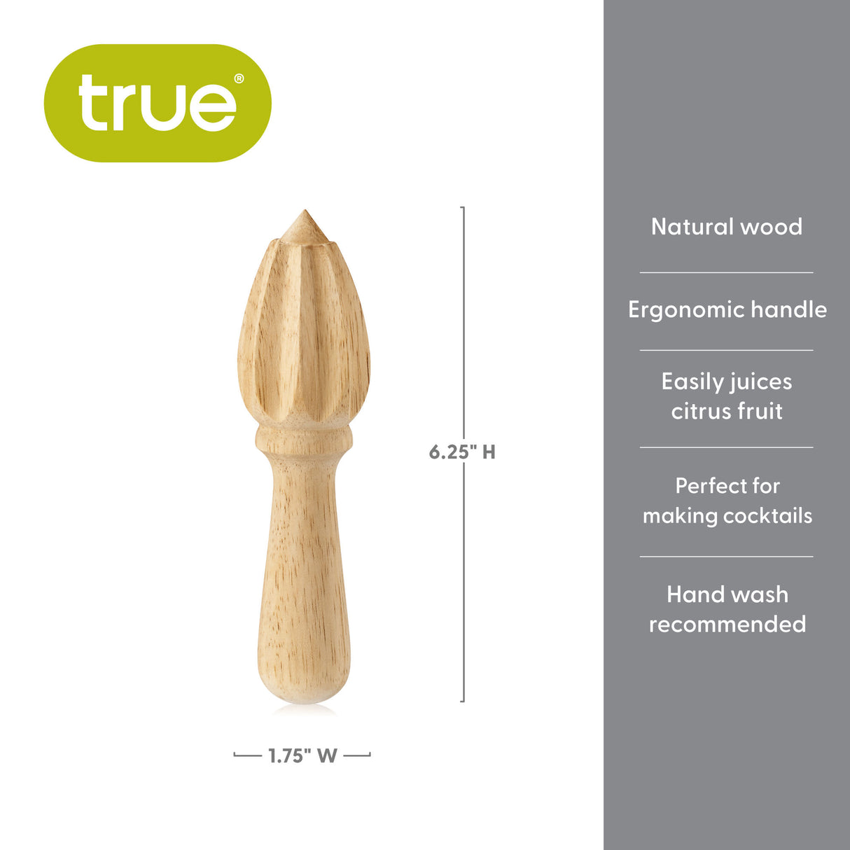 Juice Natural Wood Reamer