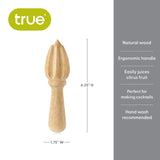 Juice Natural Wood Reamer