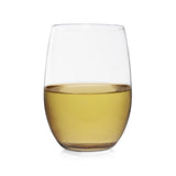 Vino Stemless White Wine Glasses, Set of 4