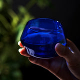 Tequila Copita Glass in Cobalt