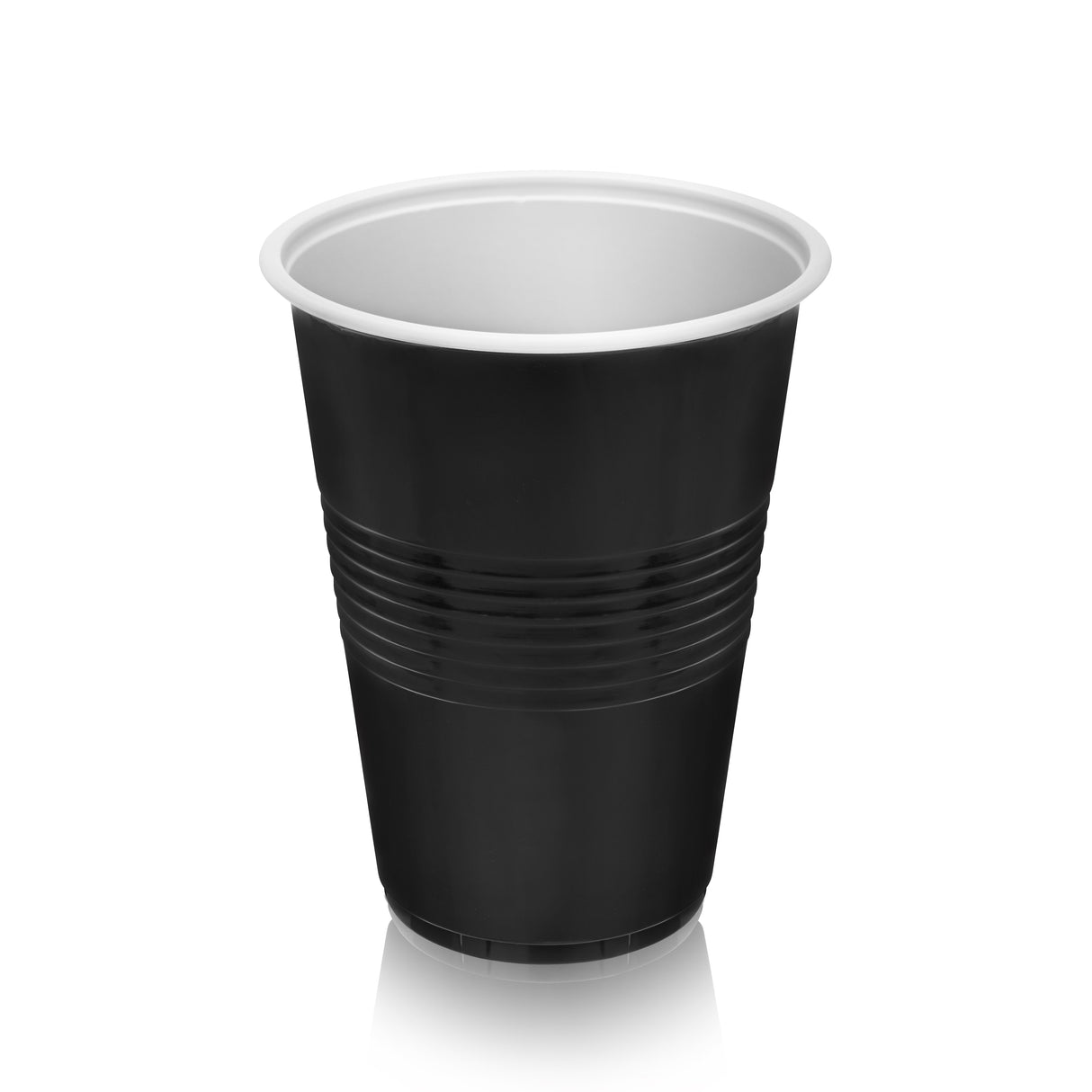 Party 16 oz Plastic Cups in Black, 50ct