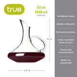 Capuli Traditional Handled Wine Decanter